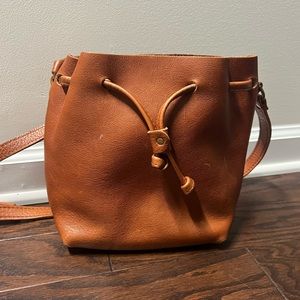 Portland Leather Goods Small Bucket Bag - Sedona